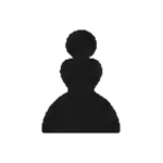 Black pawn